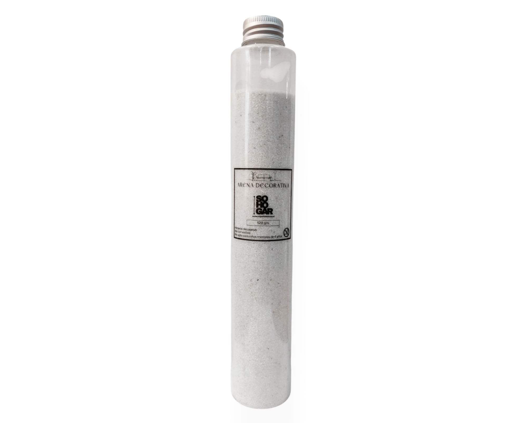 Arena deco matte blanco 520 g