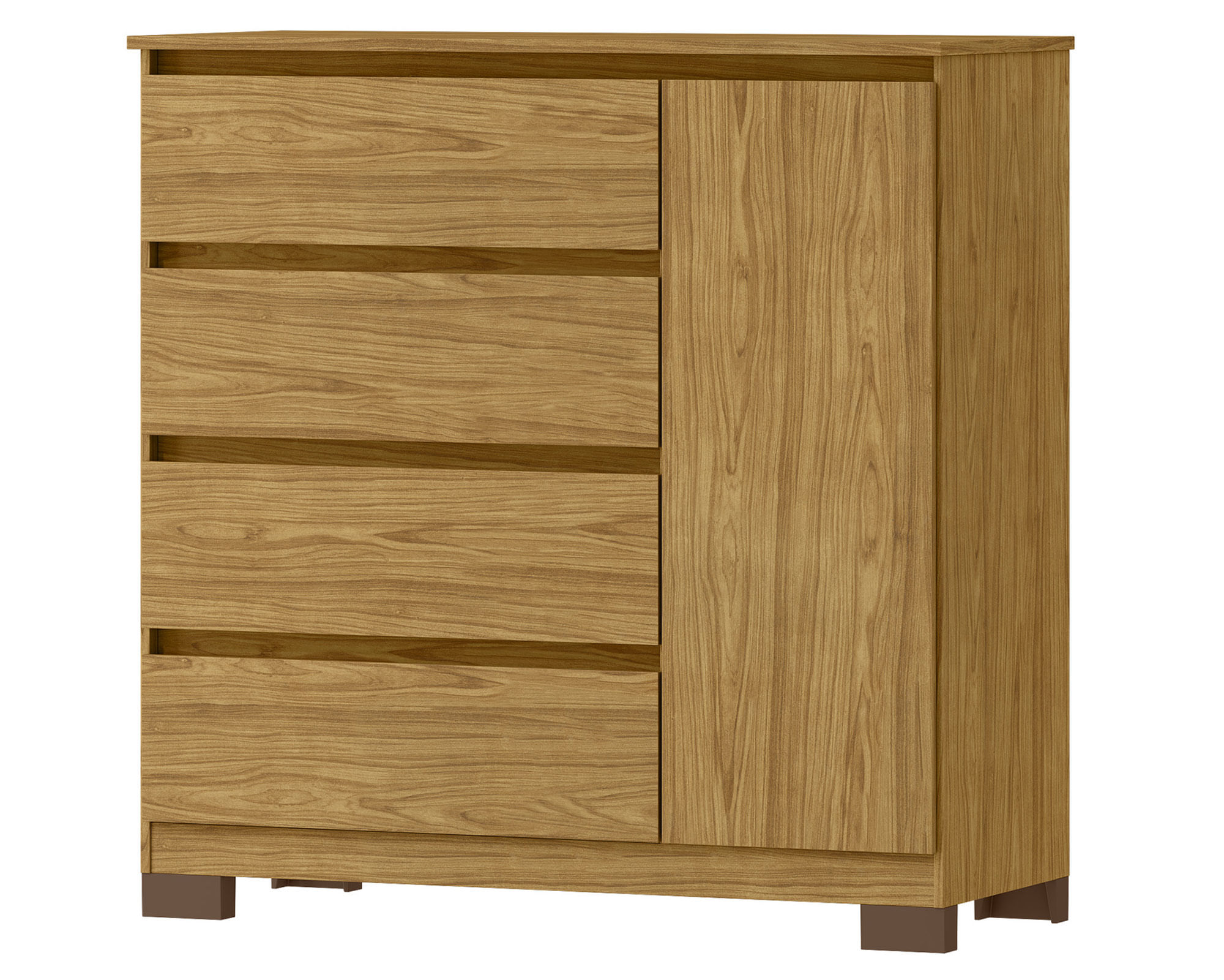 Alaia Home Cómoda Alessia marroco marroco 4 cajones