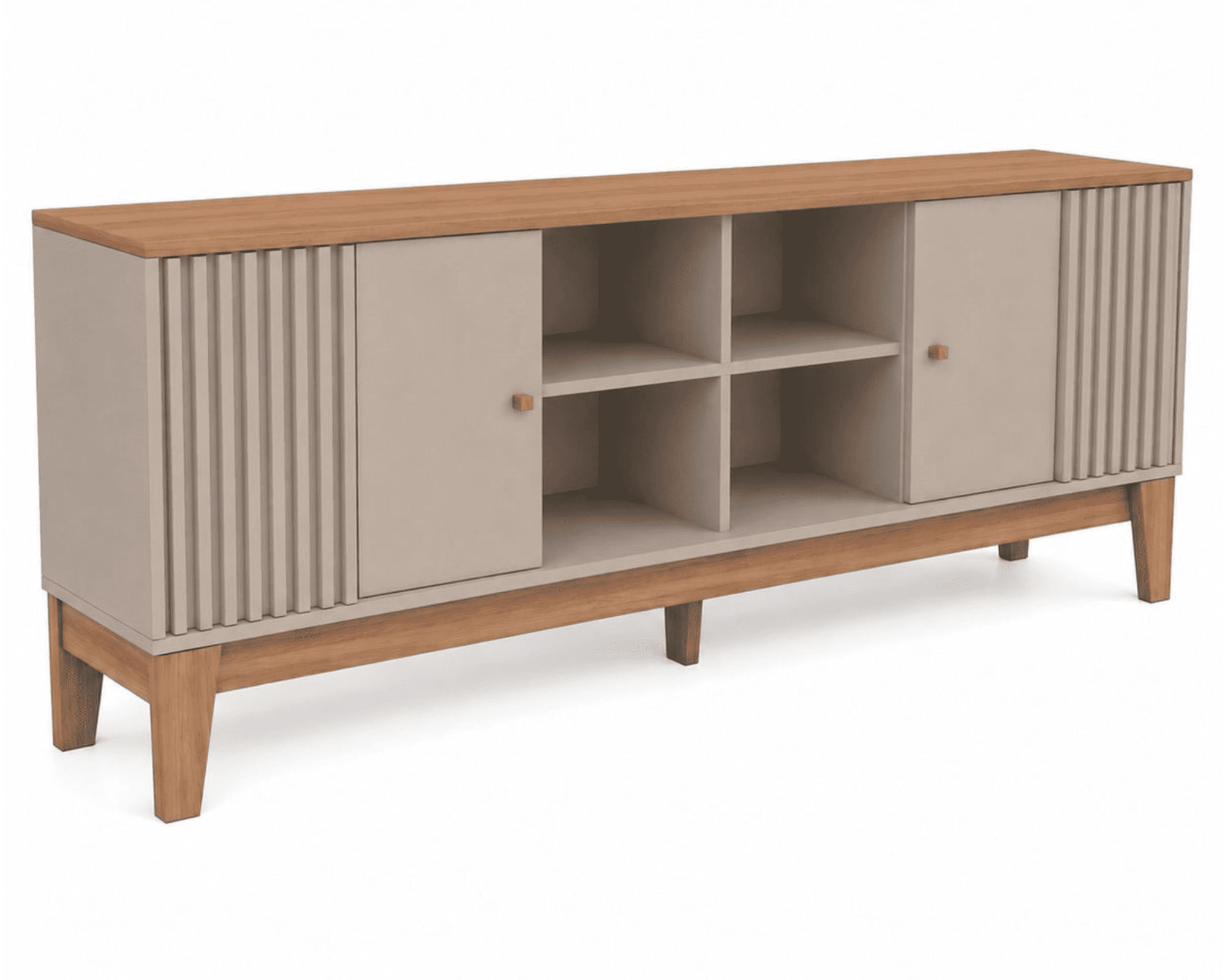 Exit Rack TV Florencia 70" nogal beige