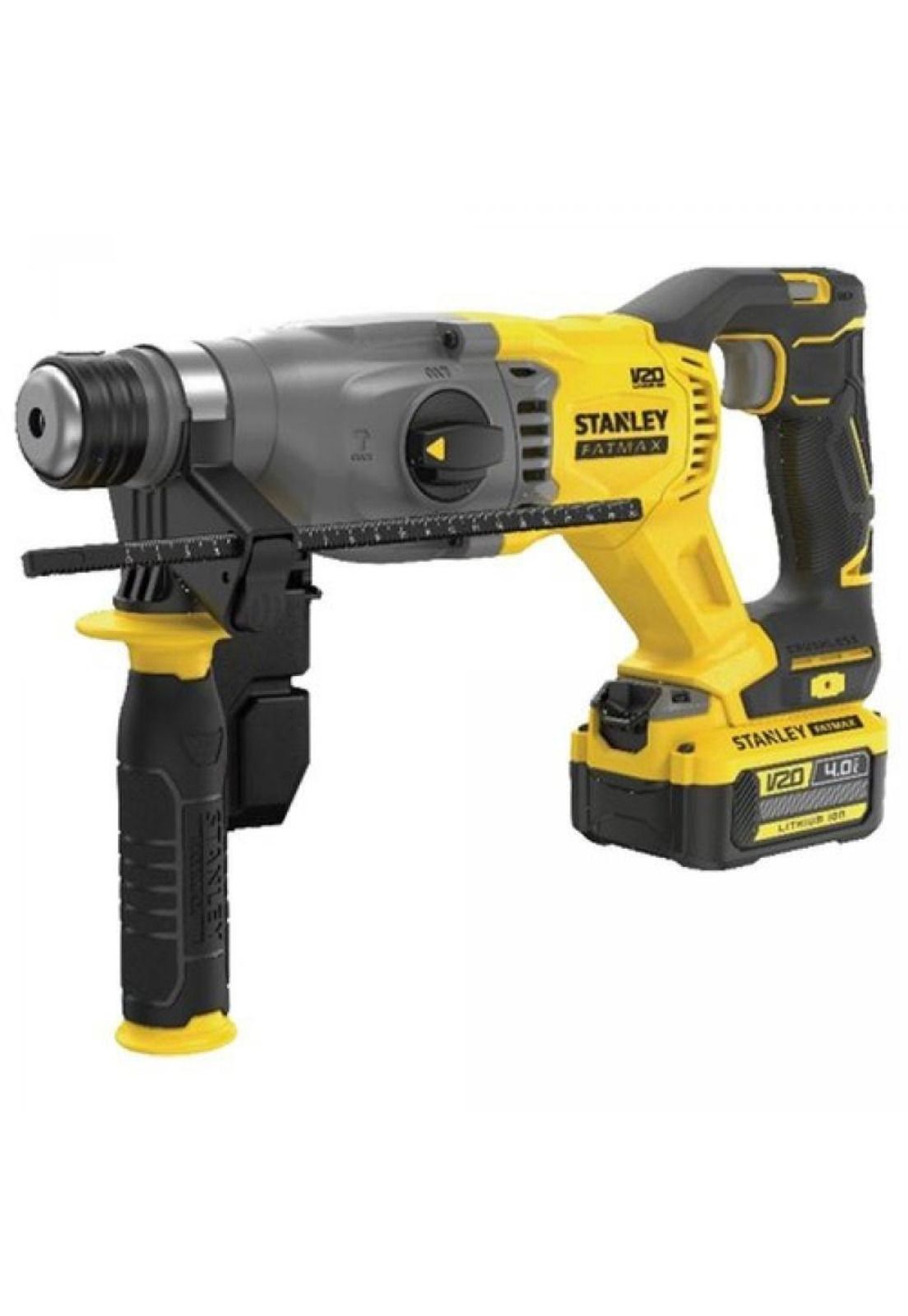 ROTOMARTILLO STANLEY SDS PLUS 2.0J INCLUYE 2 BATERIA DE 4.0AH, CARGADOR 2.0AH Y MALETA S-TAK a $303.990