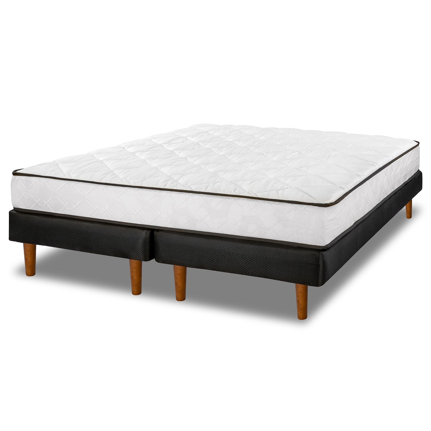 Flex Cama Europea New Simple 2 Plazas Base Dividida