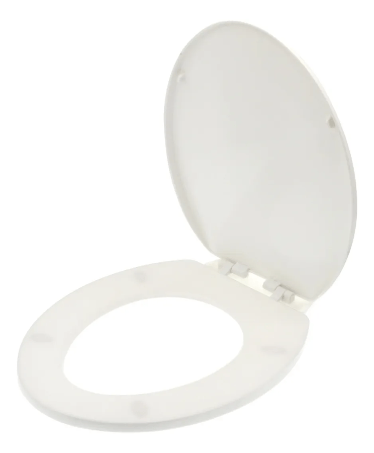 Asiento Y Tapa De Cierre Lento Wc Inodoro Baño Vario Color
