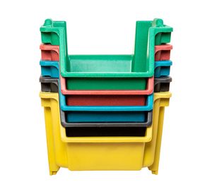 Contenedores reciclaje 5 unidades Rehecho