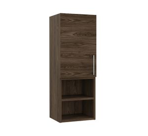Mueble optimizador baño Barcelona coñac 81.5x30x25.5 cm