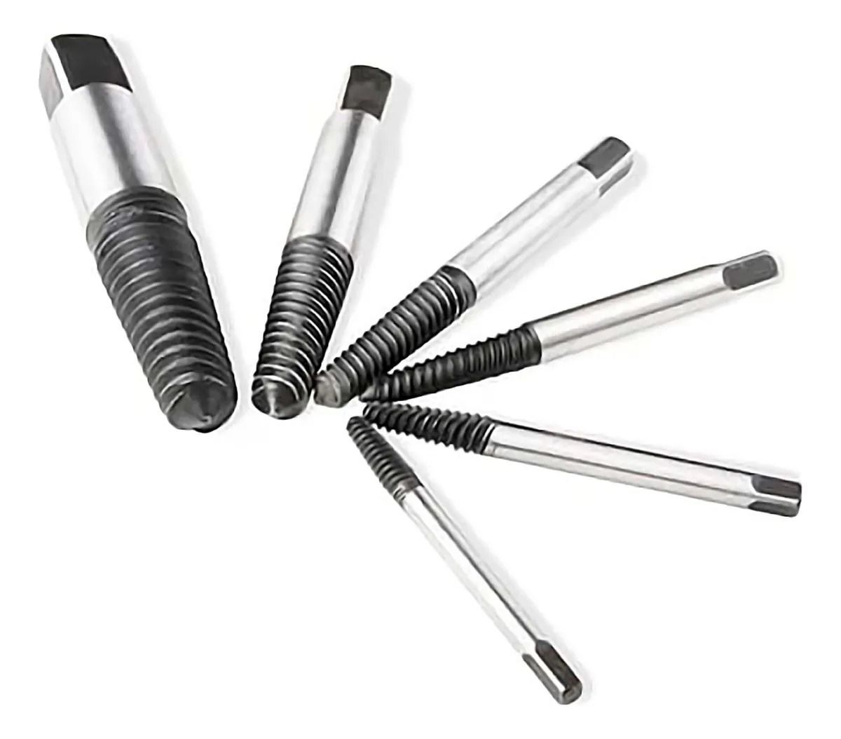 Juego Set Brocas Extractor De Tornillos Colas Chancho 6pcs