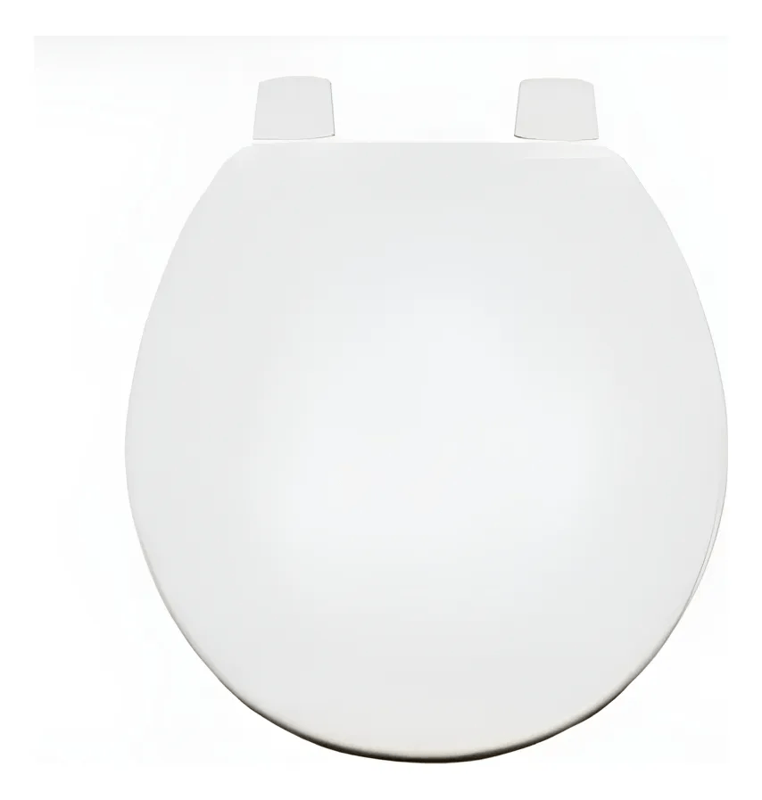 Asiento Redondo Universal Generico Blanco Liso