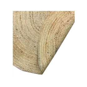 Alfombra 120x180 cm ovalada café Cotidiana