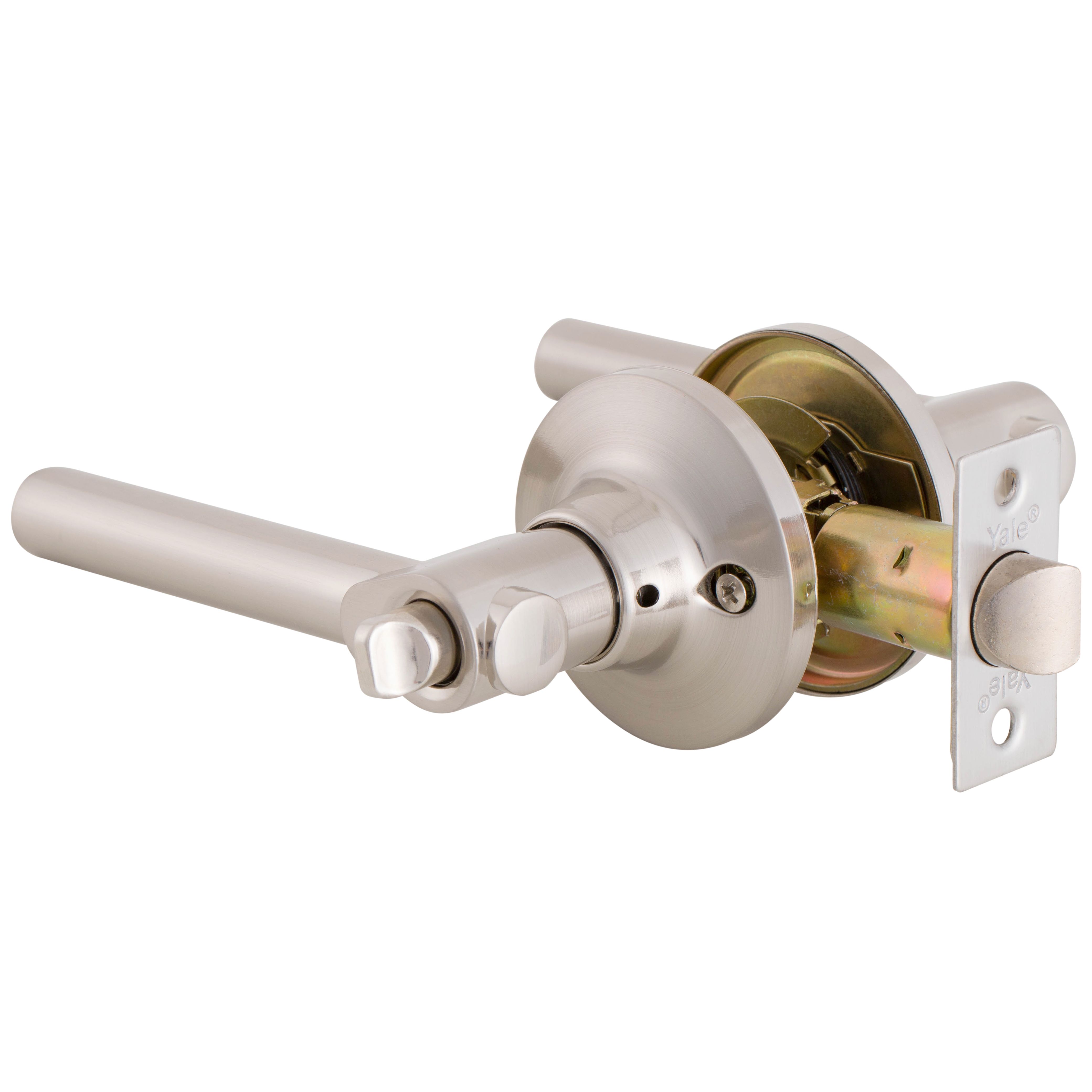 Cerradura Tubular Yale Toscana Baño Níquel