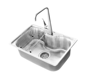 Lavaplatos sobreponer 66x45.5 cm Small Acqua + grifería FDV