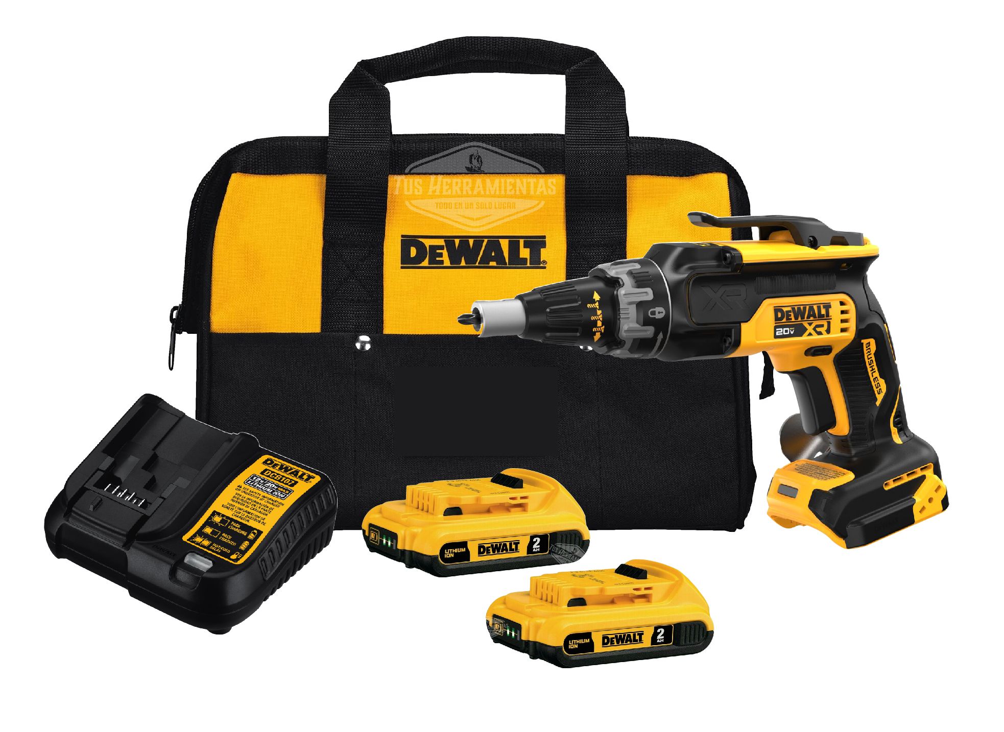 Atornillador Inalámbrico Drywall 20v Xr Dewalt Dcf630d2