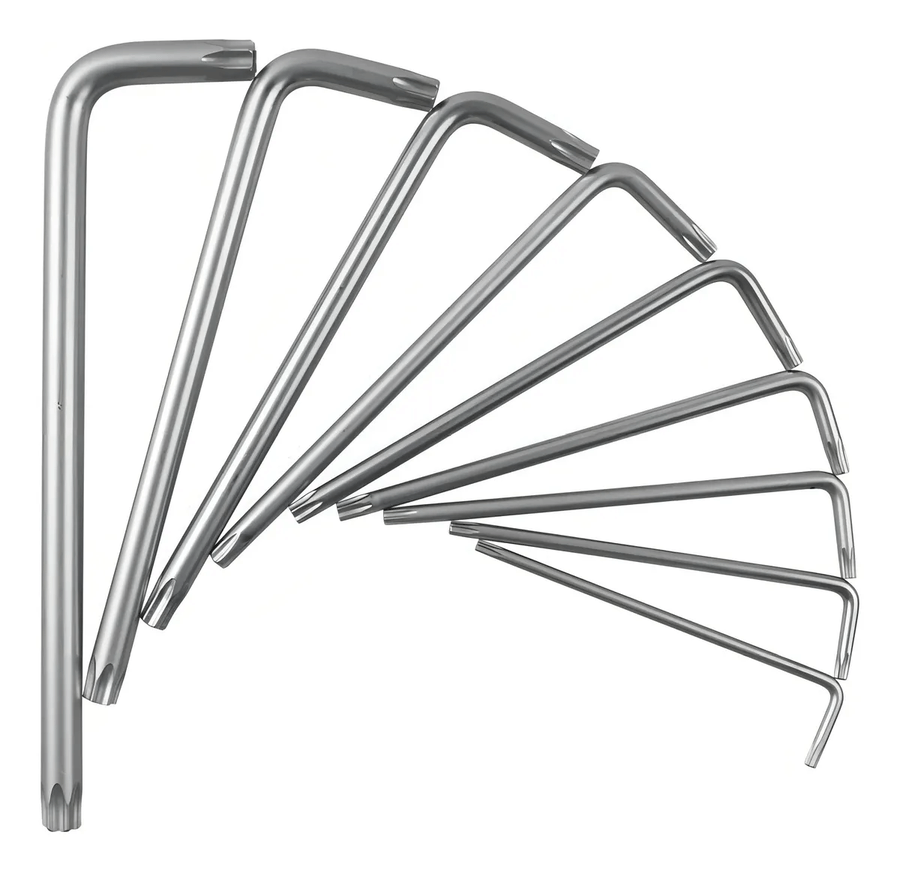 Juego De Llaves Allen Estrella Makawa Profesional Toolstock