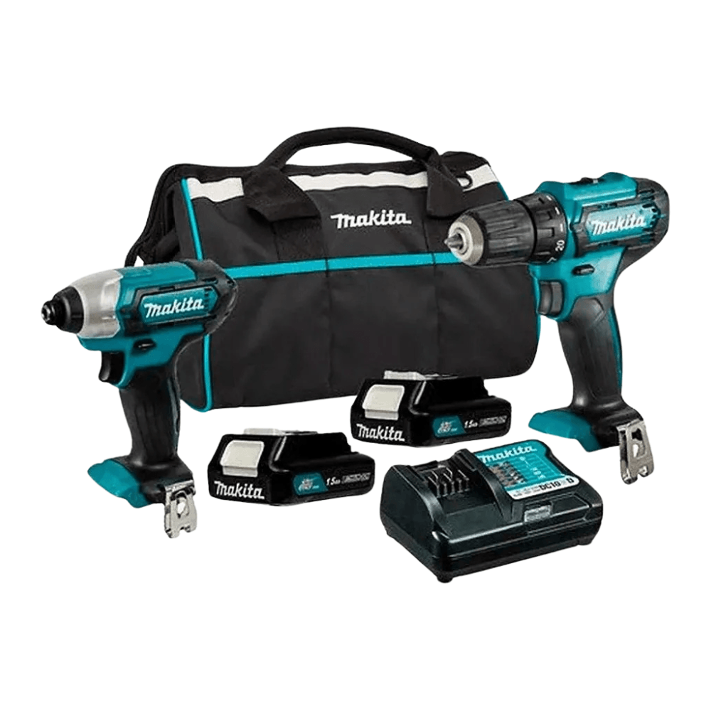 Kit Makita Taladro Percutor + Atornillador Makita CLX228 a $184.990