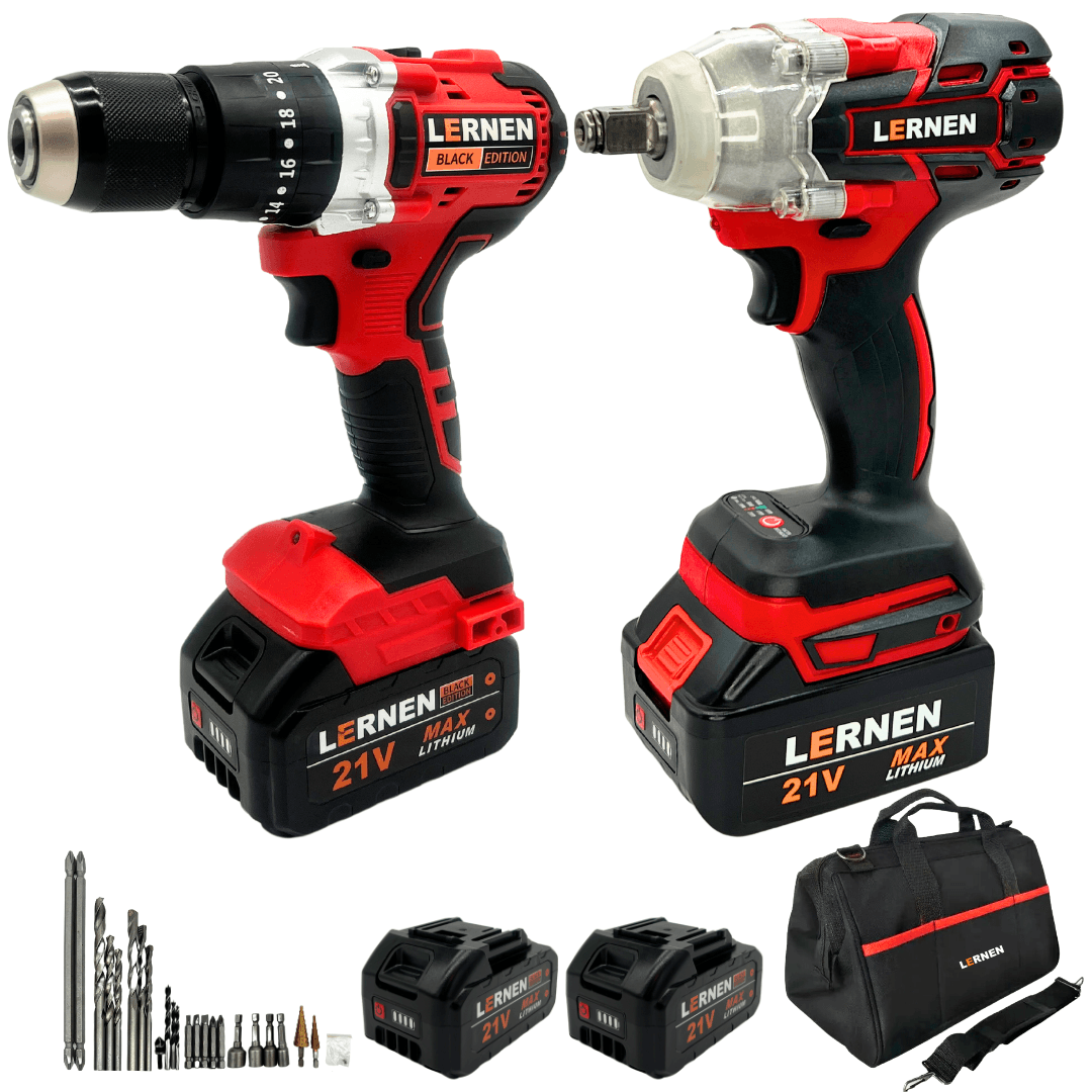 Pack Brushless Taladro y Llave Impacto + Bolso + Accesorios a $84.990