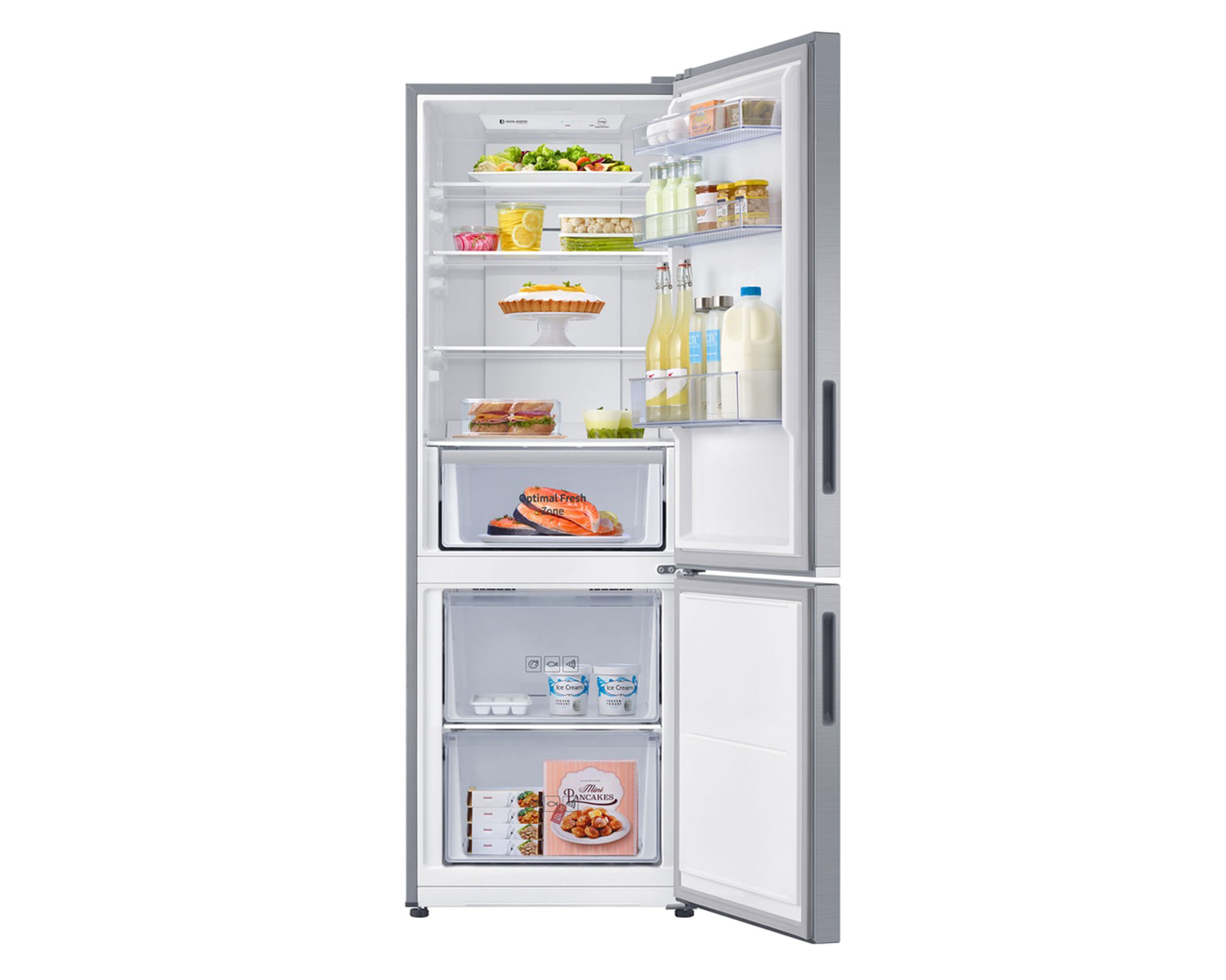 Refrigerador Bottom Freezer No Frost 290 Litros Samsung