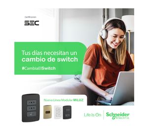 Toma corriente 2P+T 10A Miluz café Schneider