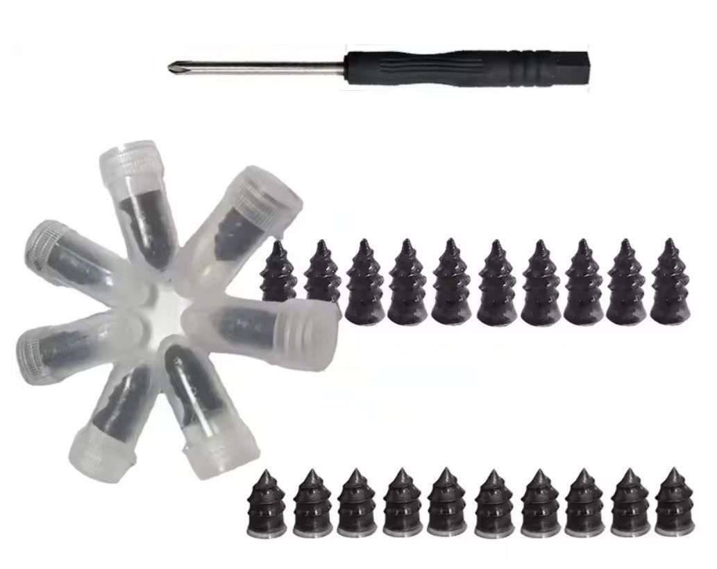 20 Tornillos Para Reparación Neumáticos Pinchazo Autos Motos