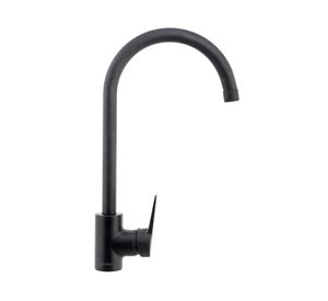 Monomando lavaplatos Arezzo negro Stretto.