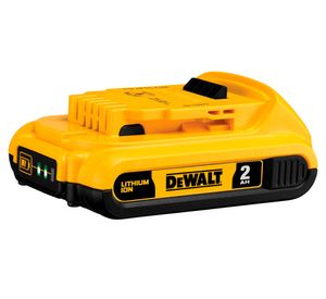 Taladro percutor Atomic 1/2" 20V + 2 baterias DCD709D2-B2 Dewalt