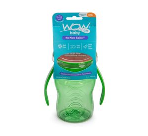 Vaso 207 ml verde Wow Baby