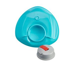 Plato con base succión azul Vital Baby