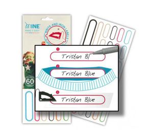 Etiquetas para ropa escribir/planchar Mine