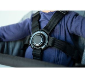 Silla de comer portátil perch black Guzzie+Guss