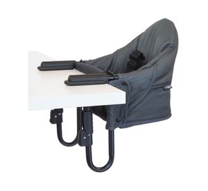 Silla de comer portátil perch charcoal Guzzie+Guss