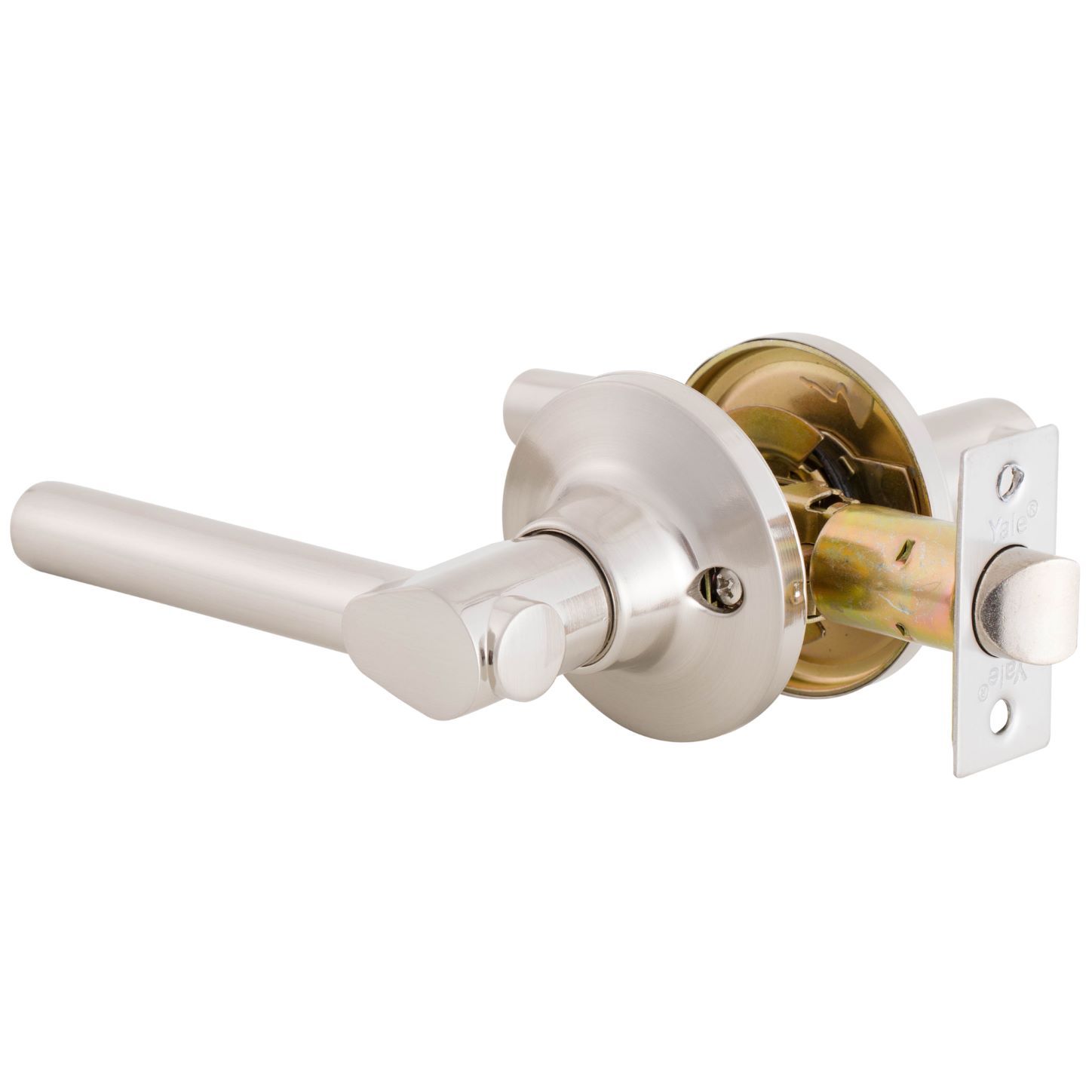 Cerradura Tubular Yale Toscana Libre Paso Níquel