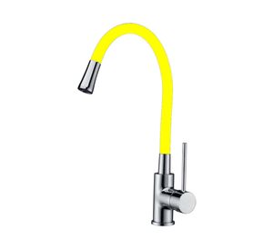 Monomando lavaplatos Oreste yellow