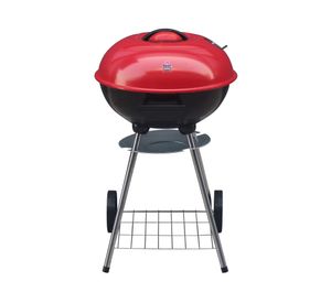 Parrilla a carbón Kettle rojo