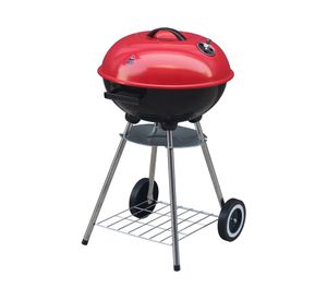 Parrilla a carbón Kettle rojo