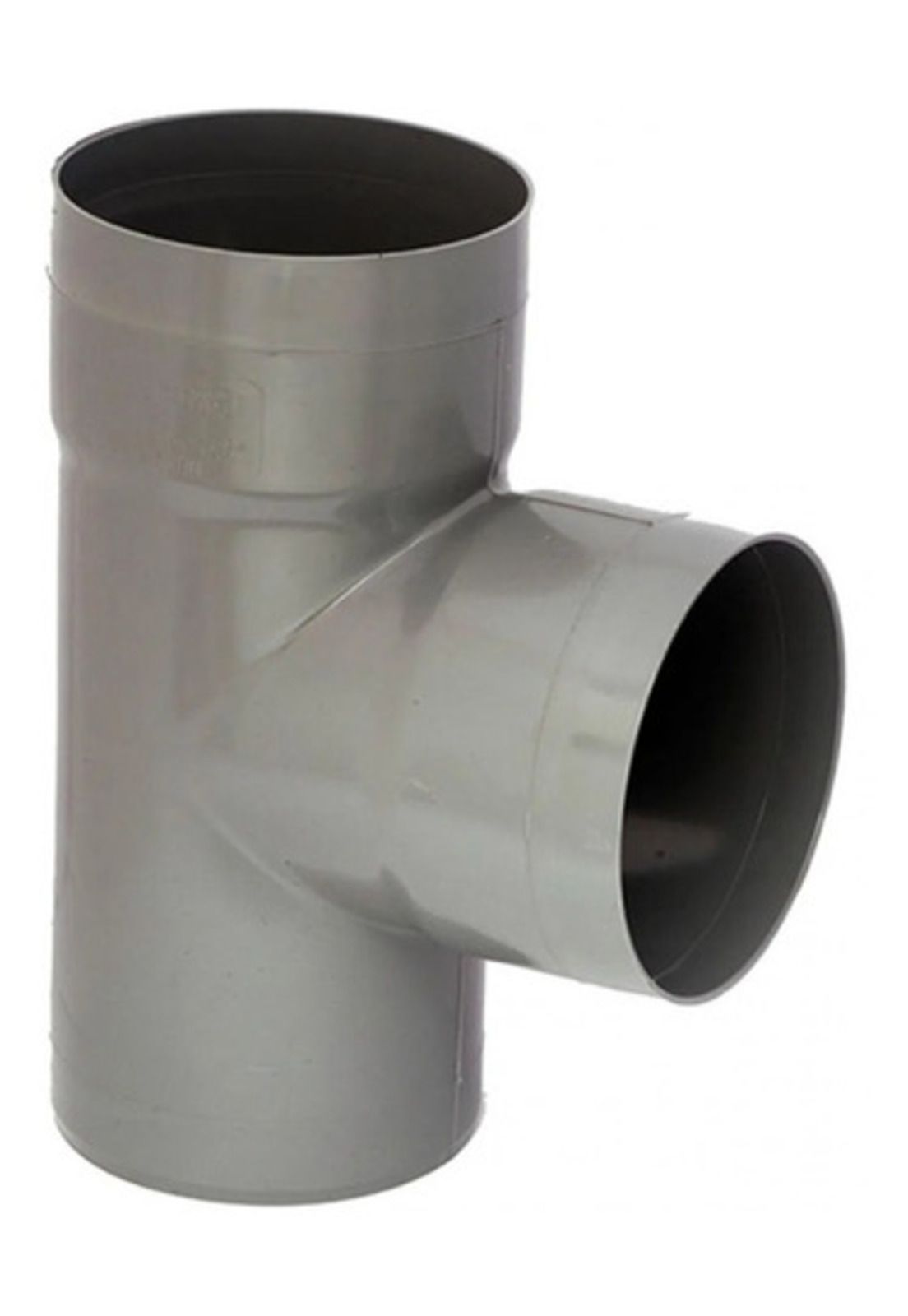 Tee 110 Mm Pvc Sanitario Gris Hoffens