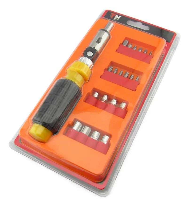 Set Destornillador De Precisión 21 Piezas Multifunción a $9.990