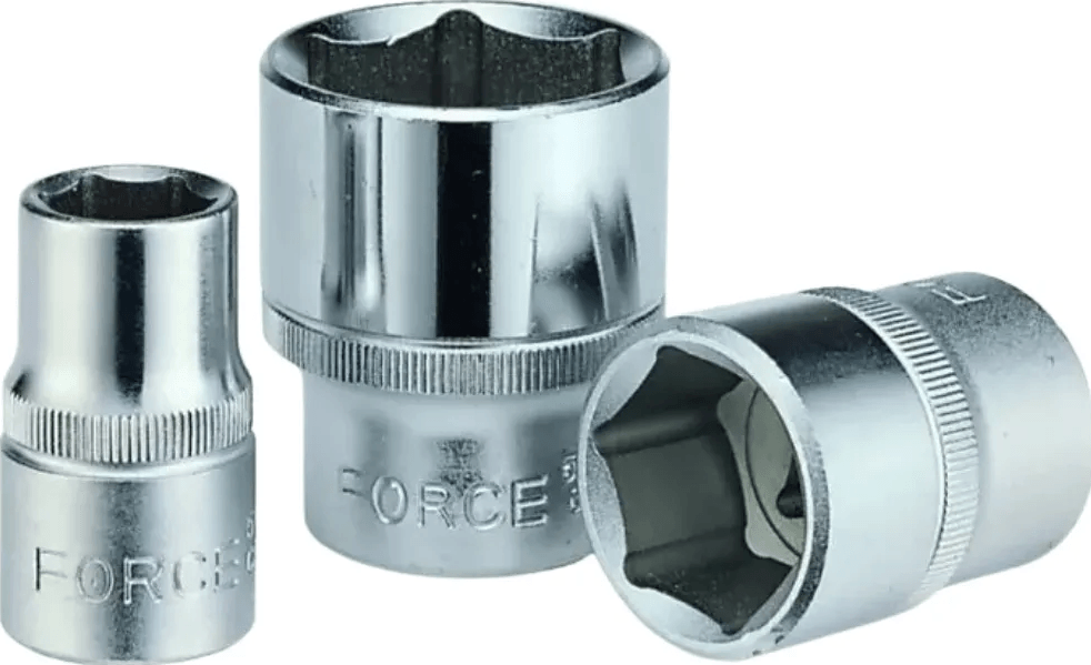 Dado []1/2'' De 24 Mm. Hexagonal (54524), Forcé Color Plateado