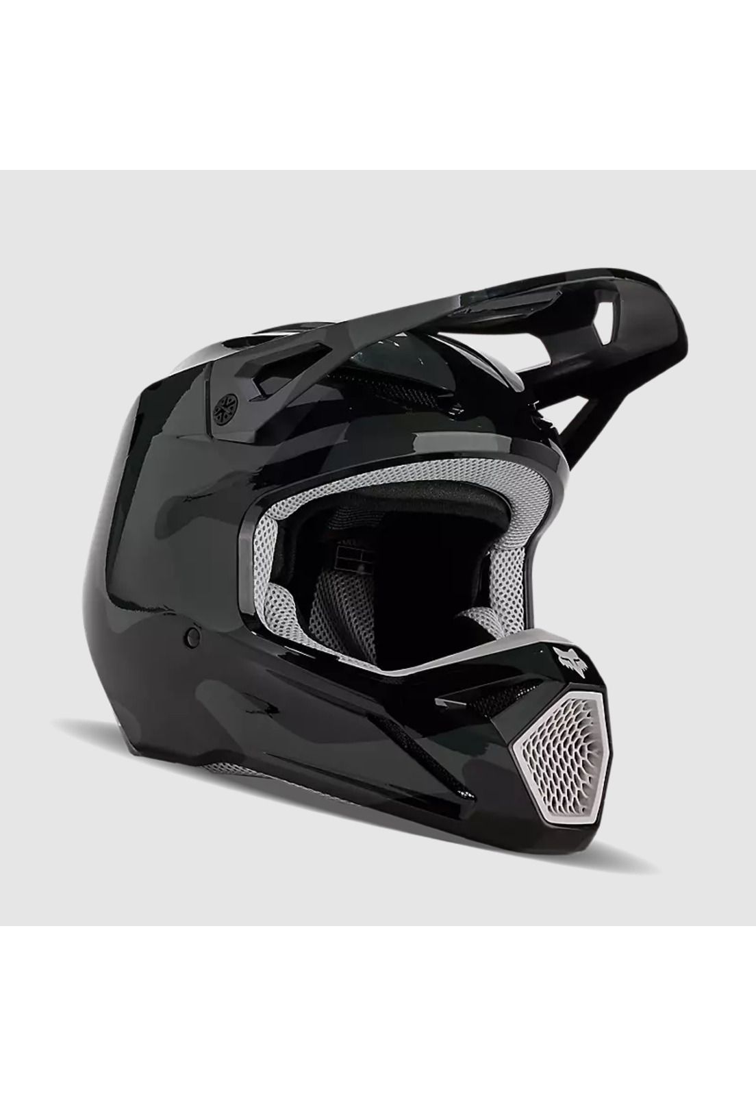 Casco Moto V1 BNKR Negro Fox
