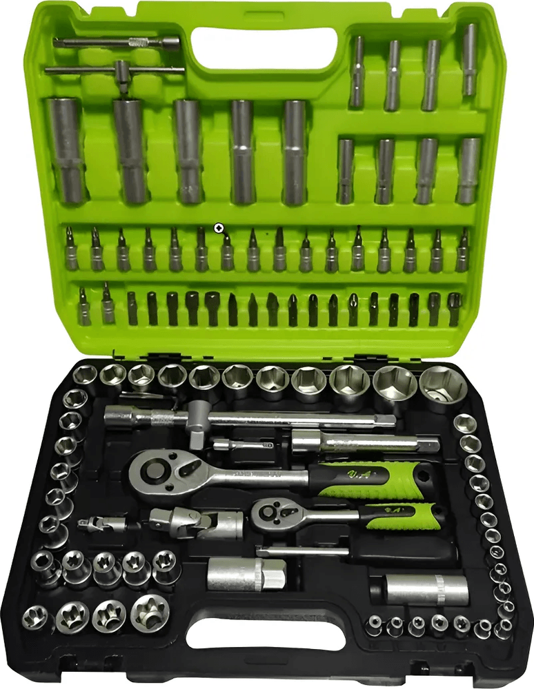 Juego Caja Set Dados Cromo Vanadium Profesionales 108 Piezas