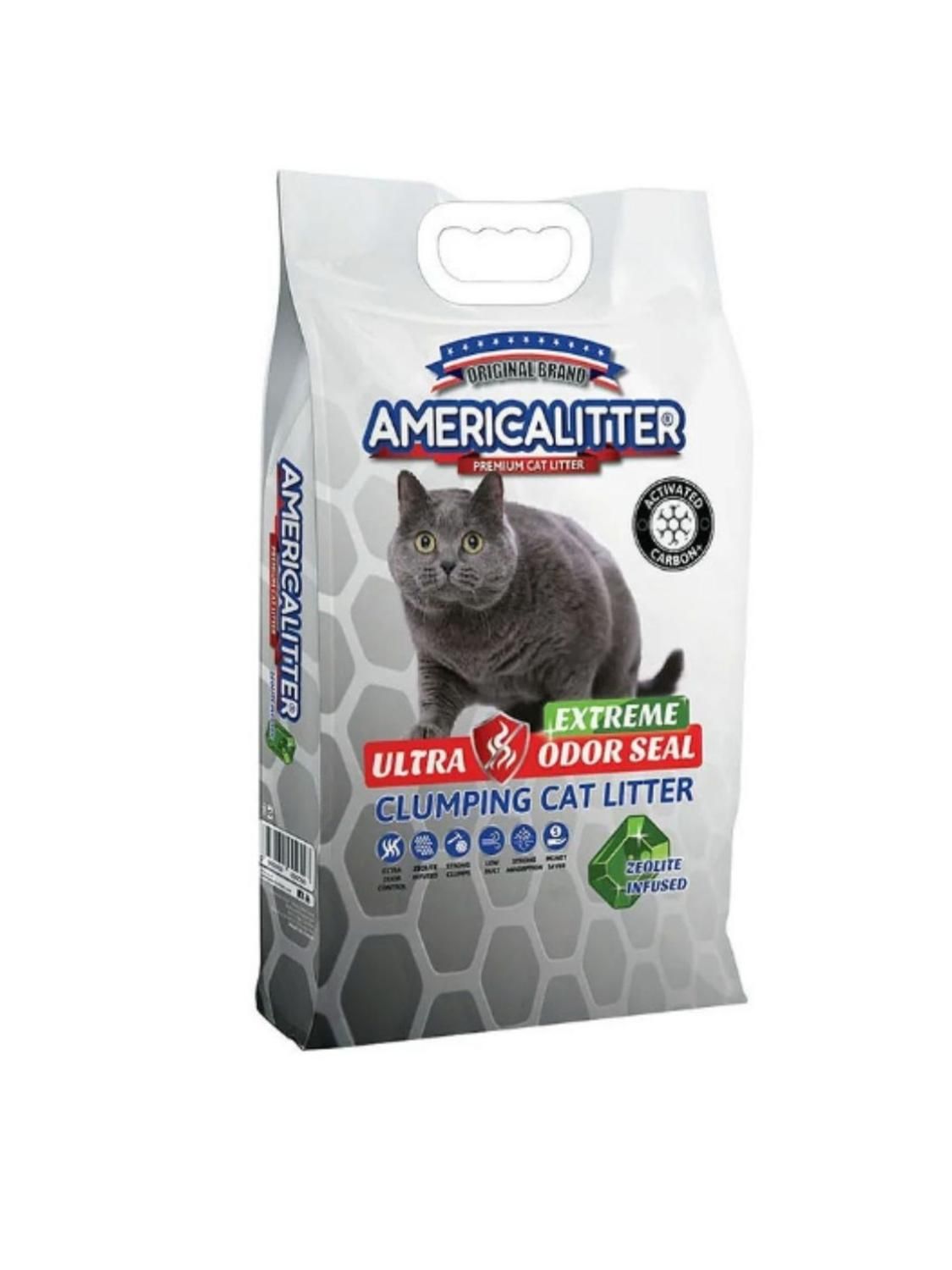 Arena Sanitaria Gatos America Litter Odor Seal Extreme 7Kg