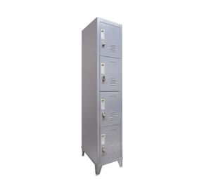 Lockers 4 puerta M1-04 PTC gris Maletek