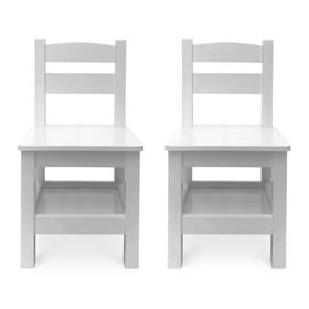 Pack Kids 2 sillas Olivia blanco Form Design