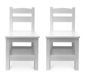 Pack Kids 2 sillas Olivia blanco Form Design