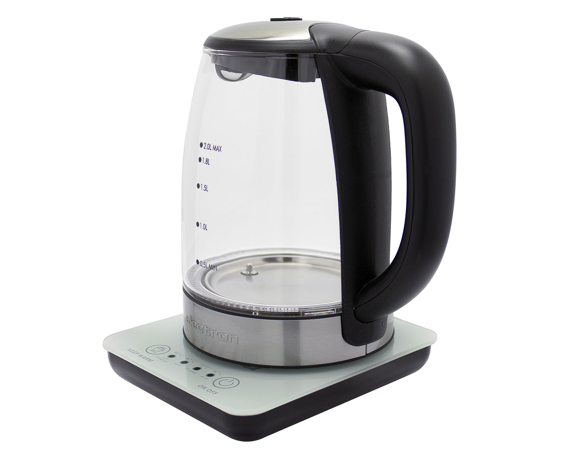 Electron Hervidor vidrio BA7900 blanco 2 lt