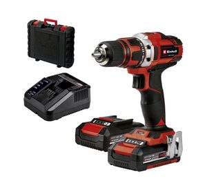 Taladro inalámbrico 18V 13mm TE-CD 18 / 40-1 Li + 2 baterías 1,5 Ah Einhell