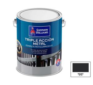 Esmalte anticorrosivo 1 galón Triple acción satín Sherwin Williams