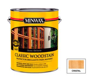 Protector de madera Classic Woodstain cristal satín 3.785 lt