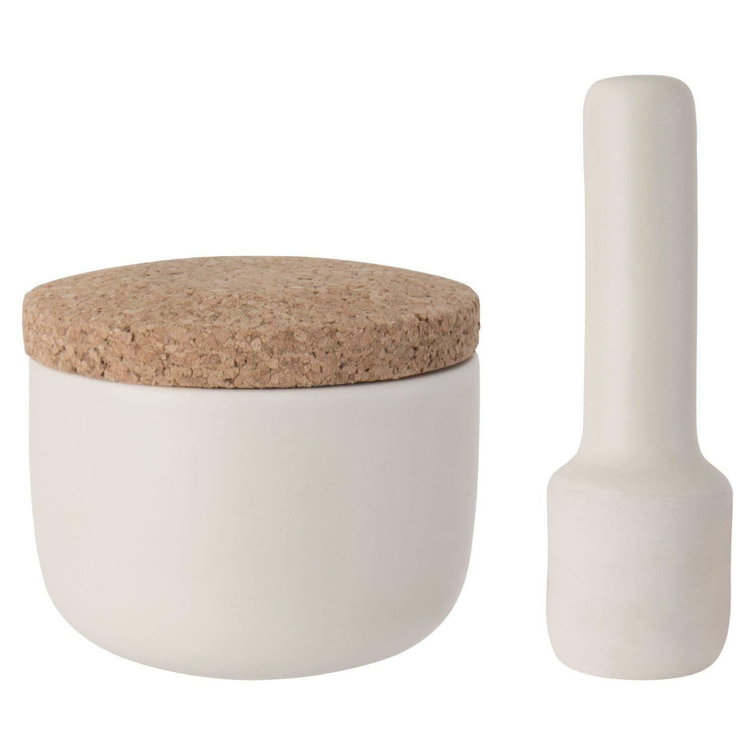 Mortero con Mazo para Especias con Tapa de Corcho BERGHOFF