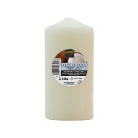 Vela 12 cm taco perfumada Coco