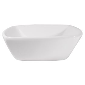 Lavamanos sobreponer 42x42 cm blanco Vessanti