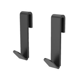 Percha 2 unidades Asis negro