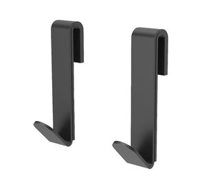 Percha 2 unidades Asis negro