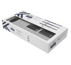 Set accesorios baño 3 piezas Style negro